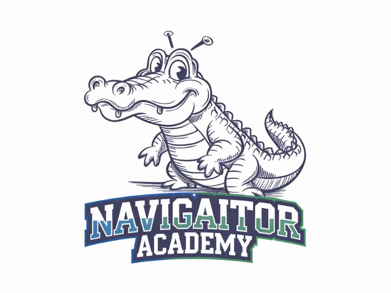 NavigAItor Academy logo design by Octavino Arianto