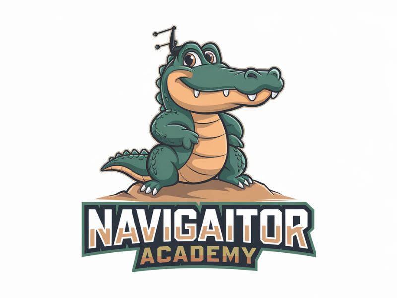 NavigAItor Academy logo design by Octavino Arianto