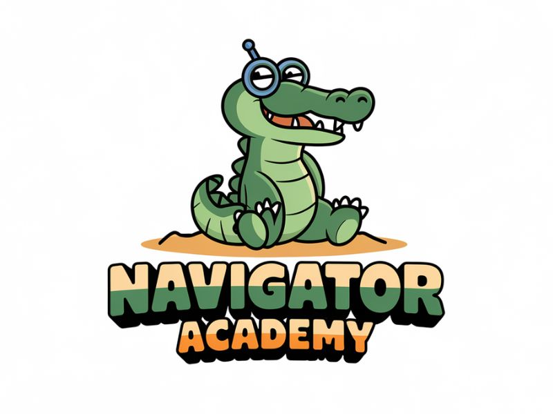 NavigAItor Academy logo design by Octavino Arianto