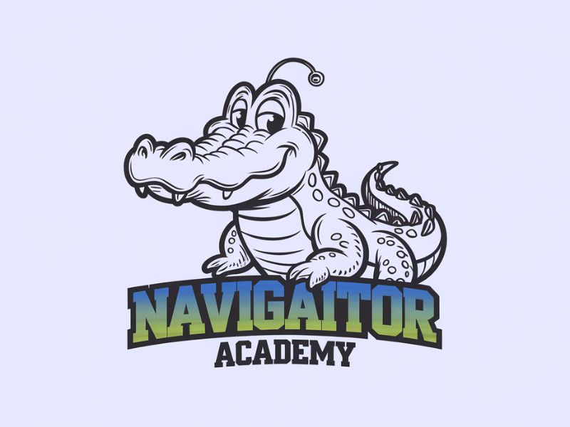 NavigAItor Academy logo design by Octavino Arianto