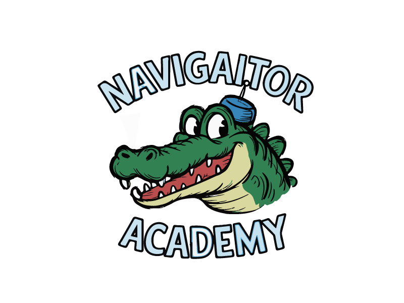 NavigAItor Academy logo design by Sami Ur Rab