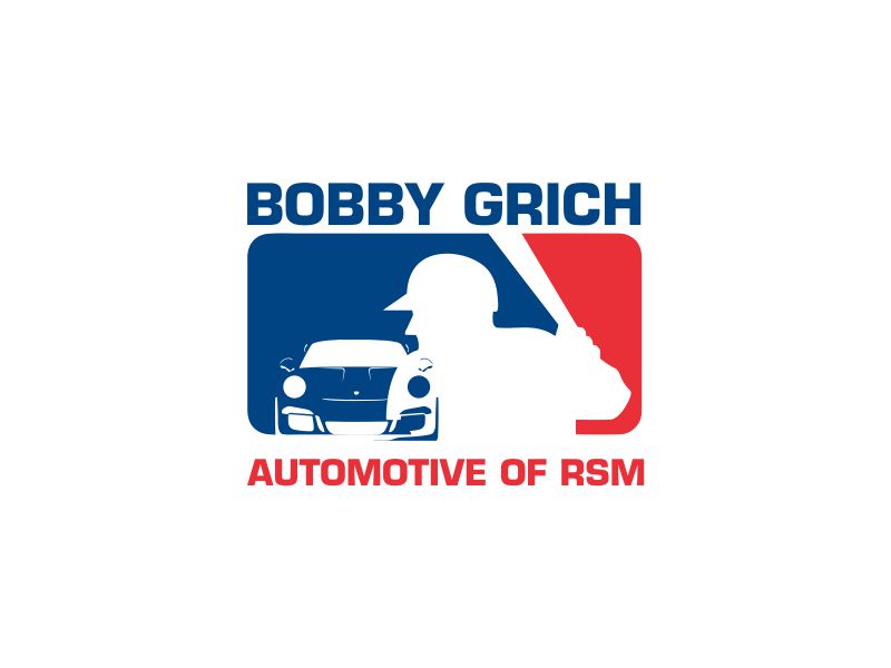 Bobby Grich Automotive of RSM logo design by oke2angconcept