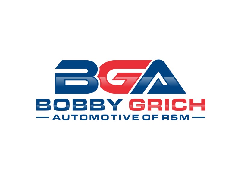 Bobby Grich Automotive of RSM logo design by Artomoro