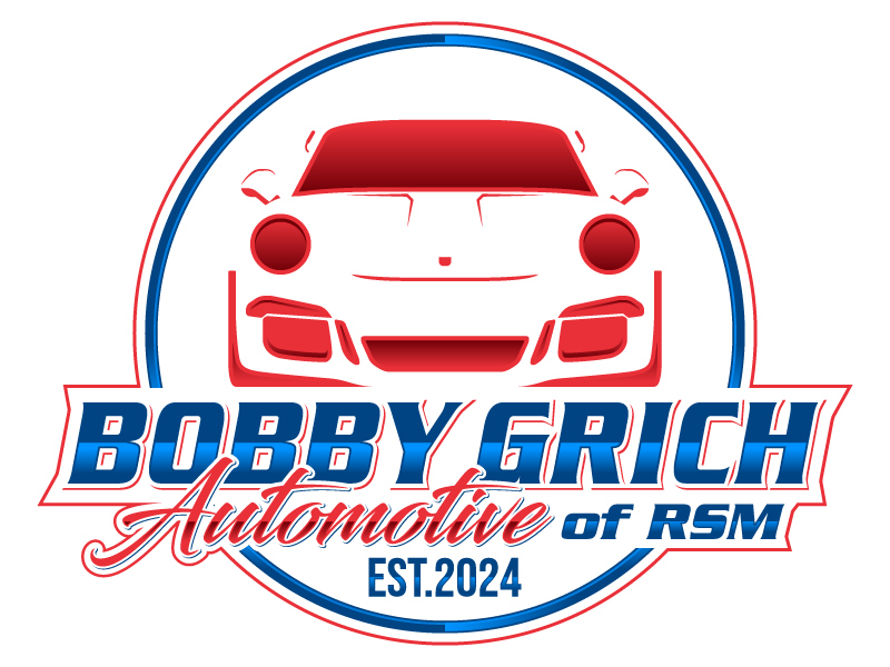 Bobby Grich Automotive of RSM logo design by Gilate