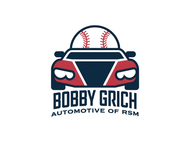 Bobby Grich Automotive of RSM logo design by Marena