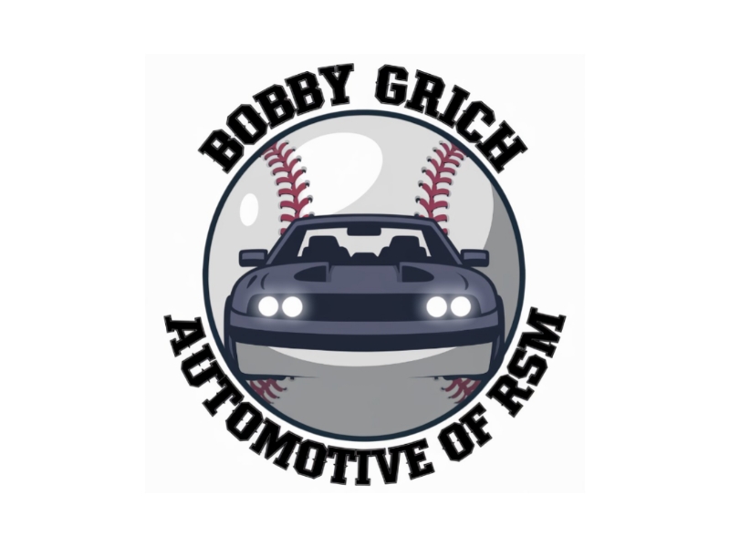 Bobby Grich Automotive of RSM logo design by Charii