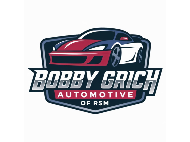 Bobby Grich Automotive of RSM logo design by Charii