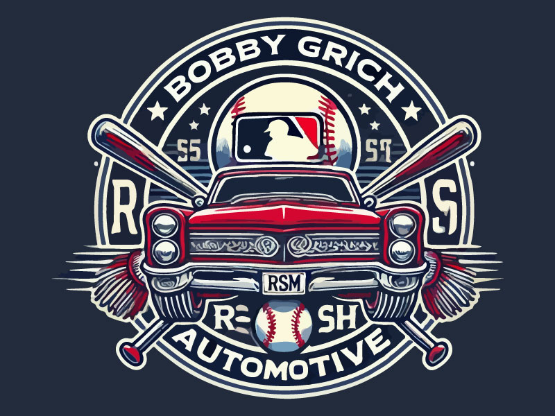 Bobby Grich Automotive of RSM logo design by Rahul Biswas