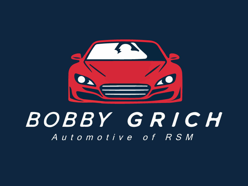 Bobby Grich Automotive of RSM logo design by Rahul Biswas