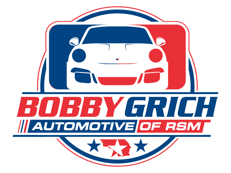 Bobby Grich Automotive of RSM logo design by Gilate