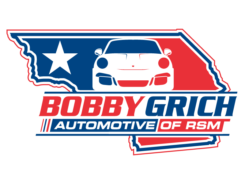 Bobby Grich Automotive of RSM logo design by Gilate