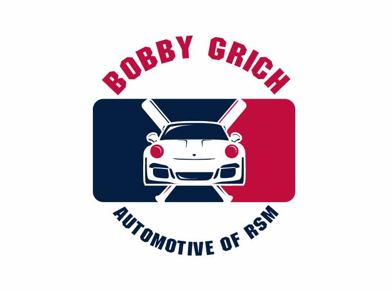 Bobby Grich Automotive of RSM logo design by ruki