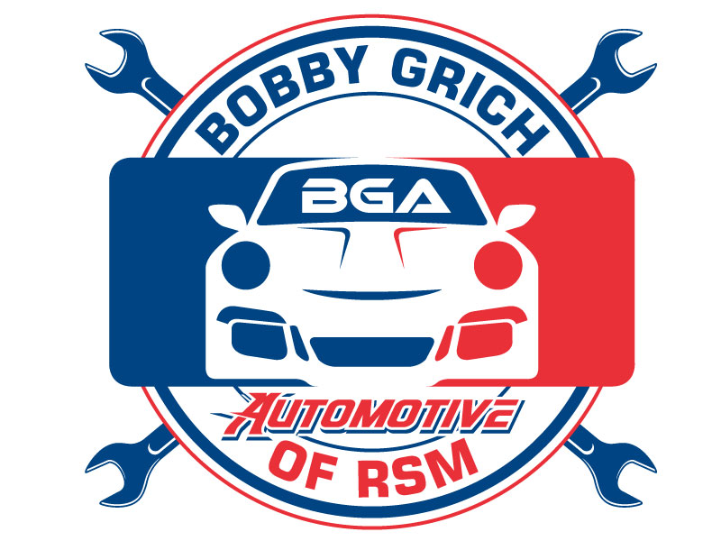 Bobby Grich Automotive of RSM logo design by design_brush