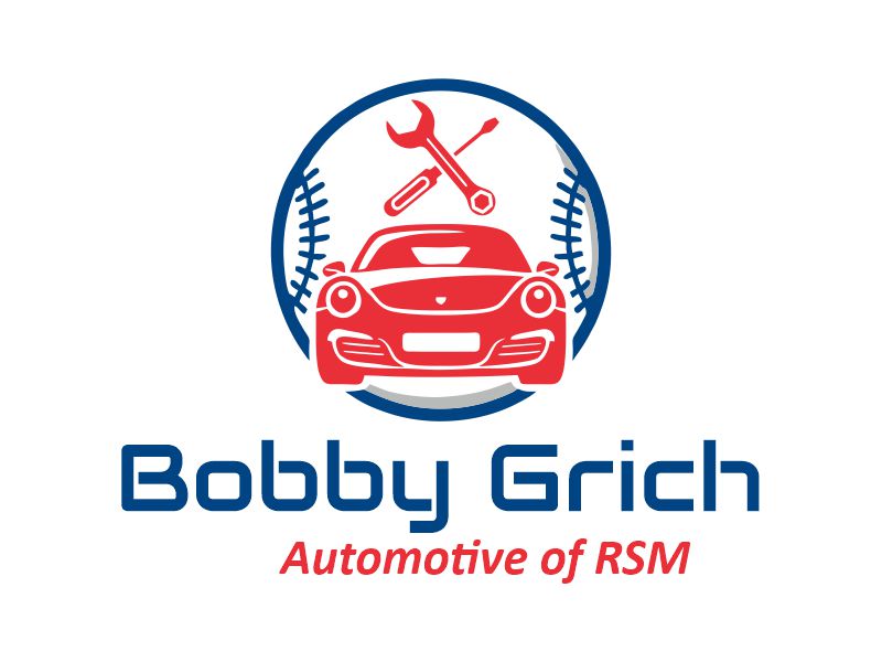 Bobby Grich Automotive of RSM logo design by Gwerth