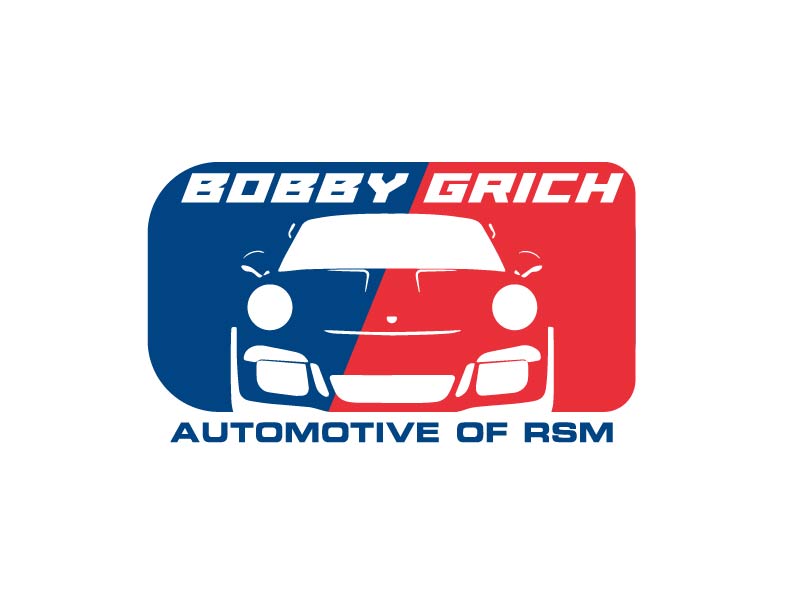 Bobby Grich Automotive of RSM logo design by IanGAB