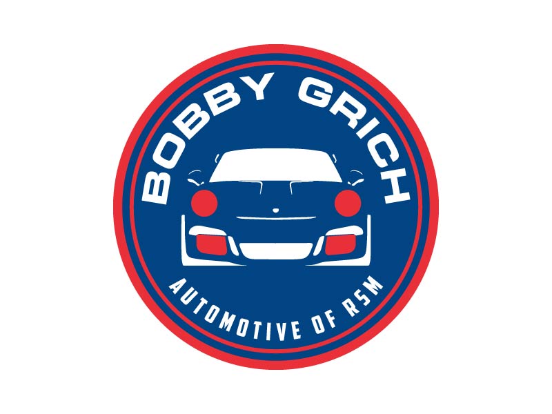 Bobby Grich Automotive of RSM logo design by IanGAB