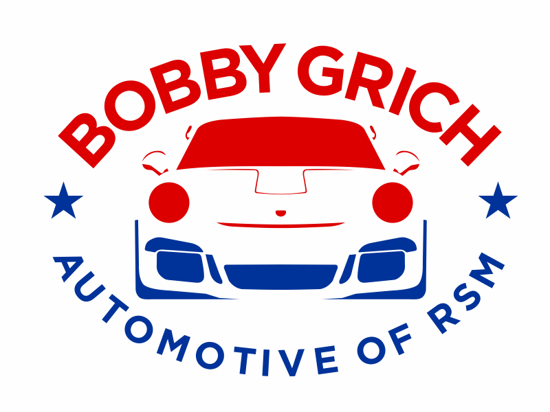 Bobby Grich Automotive of RSM logo design by aura