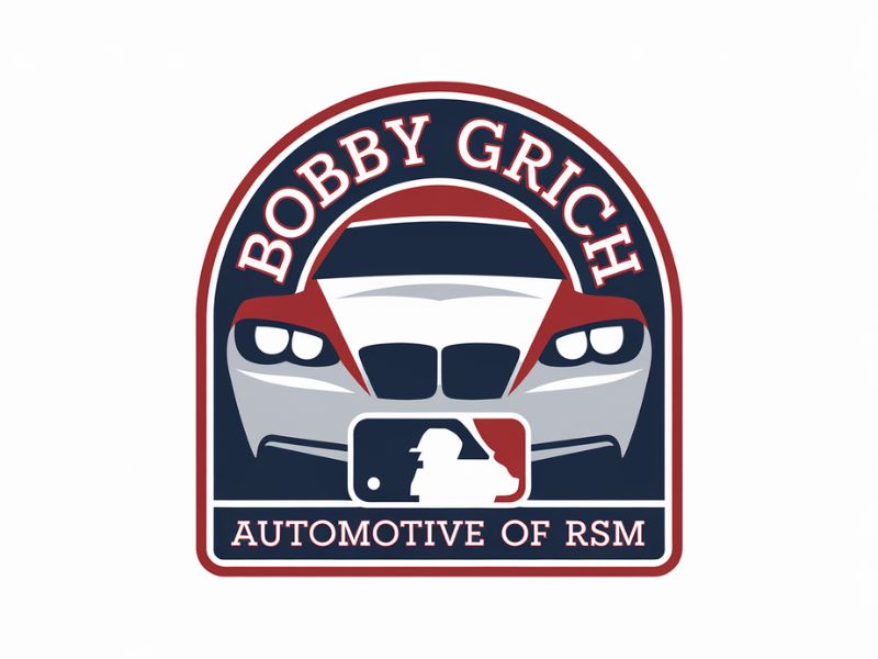 Bobby Grich Automotive of RSM logo design by Octavino Arianto