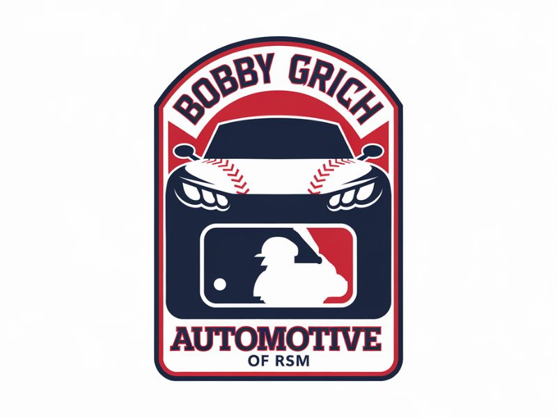 Bobby Grich Automotive of RSM logo design by Octavino Arianto