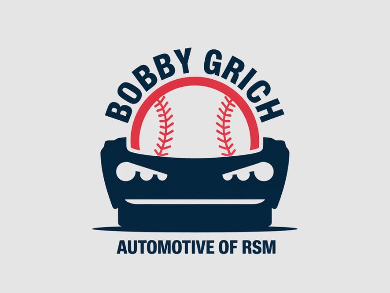 Bobby Grich Automotive of RSM logo design by Octavino Arianto