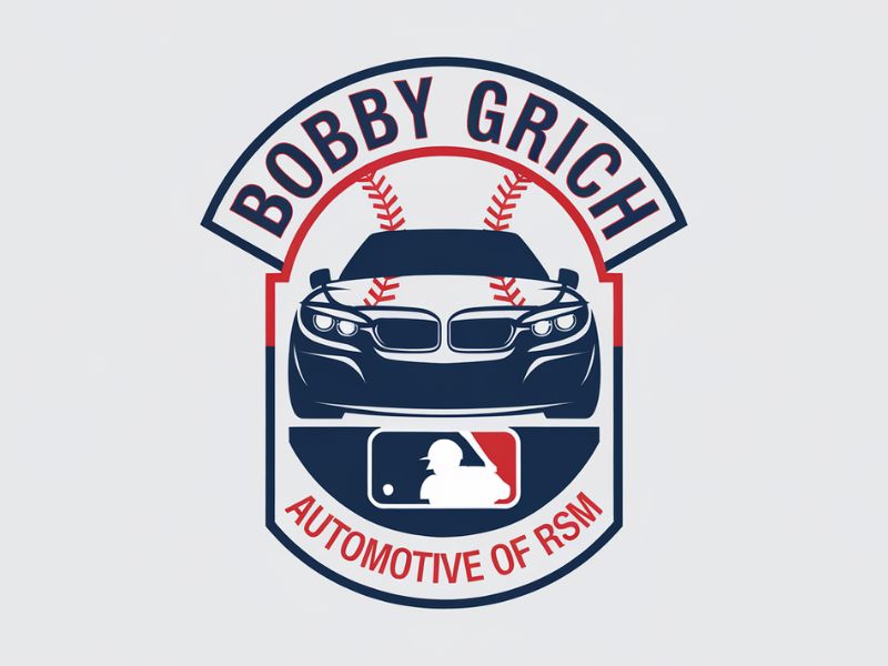 Bobby Grich Automotive of RSM logo design by Octavino Arianto