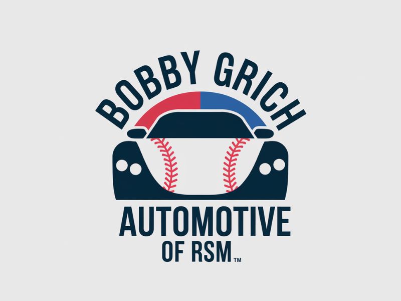 Bobby Grich Automotive of RSM logo design by Octavino Arianto