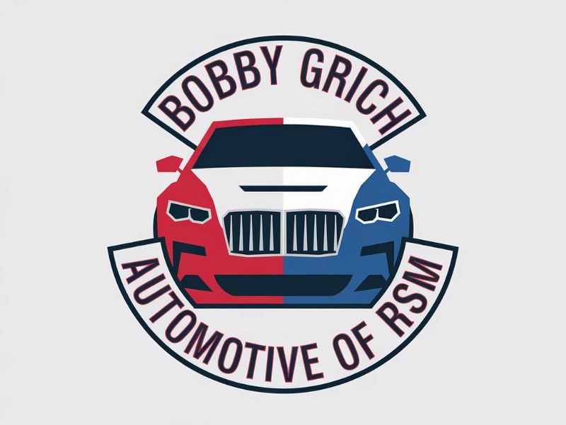 Bobby Grich Automotive of RSM logo design by Octavino Arianto