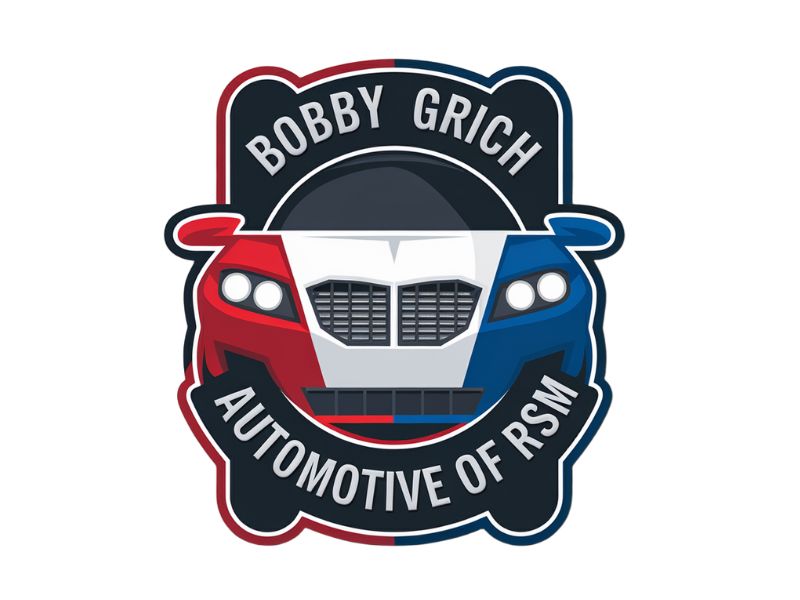 Bobby Grich Automotive of RSM logo design by Octavino Arianto