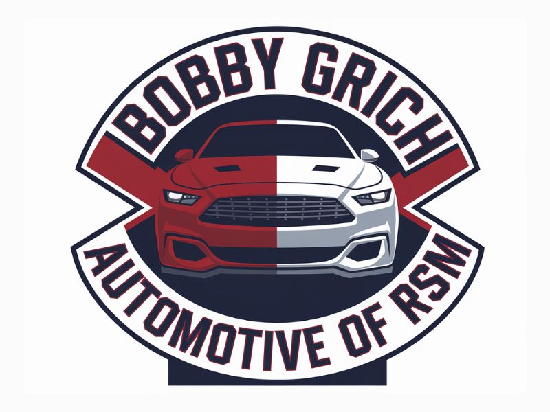 Bobby Grich Automotive of RSM logo design by Octavino Arianto