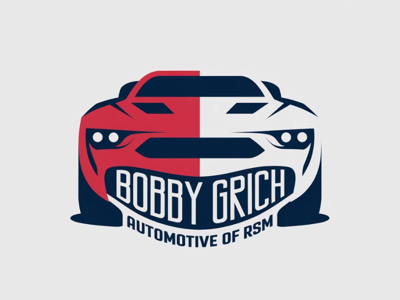 Bobby Grich Automotive of RSM logo design by Octavino Arianto