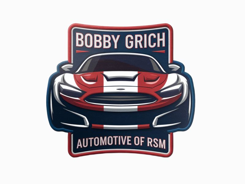 Bobby Grich Automotive of RSM logo design by Octavino Arianto