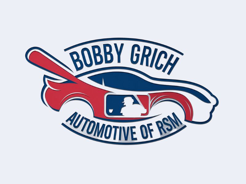 Bobby Grich Automotive of RSM logo design by Octavino Arianto