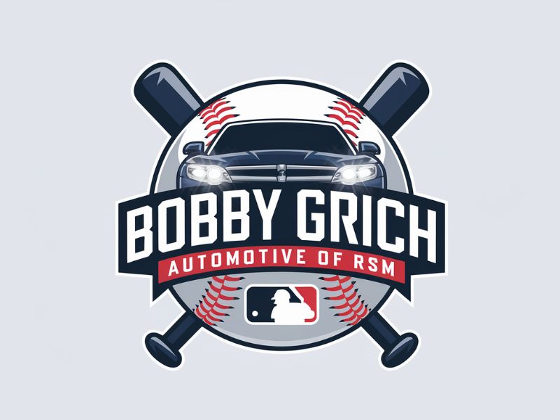 Bobby Grich Automotive of RSM logo design by Octavino Arianto