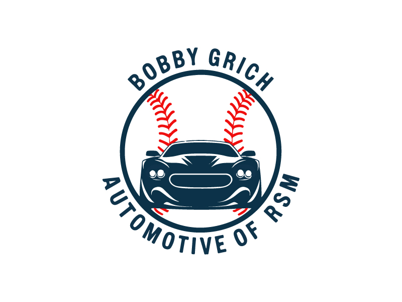 Bobby Grich Automotive of RSM logo design by Sami Ur Rab