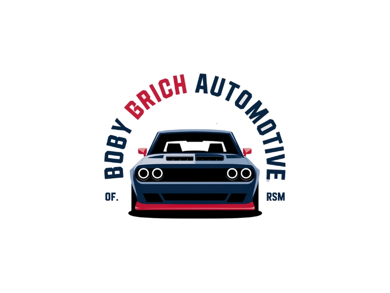 Bobby Grich Automotive of RSM logo design by iffikhan