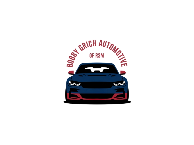 Bobby Grich Automotive of RSM logo design by iffikhan