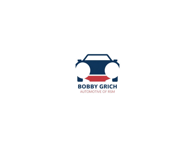 Bobby Grich Automotive of RSM logo design by iffikhan