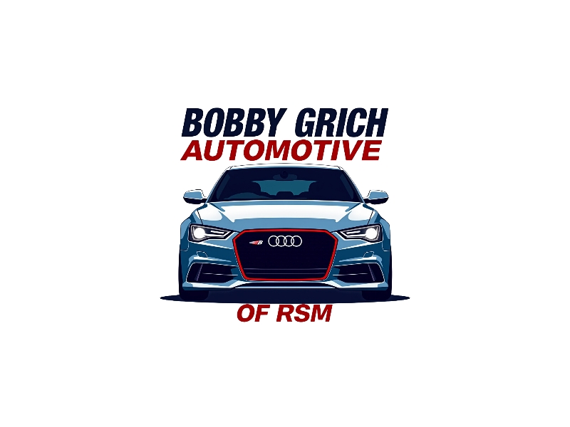 Bobby Grich Automotive of RSM logo design by iffikhan