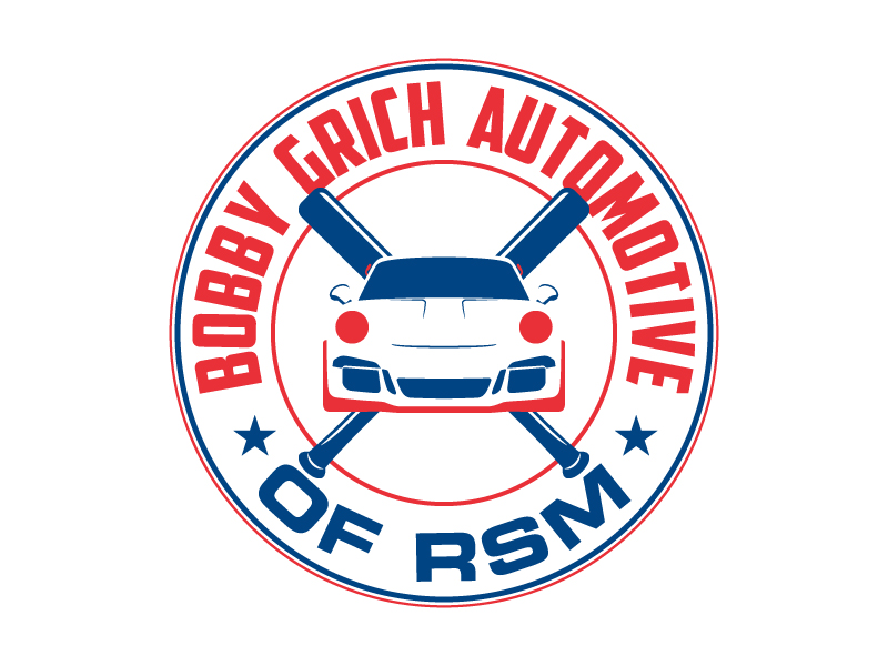 Bobby Grich Automotive of RSM logo design by Assassins