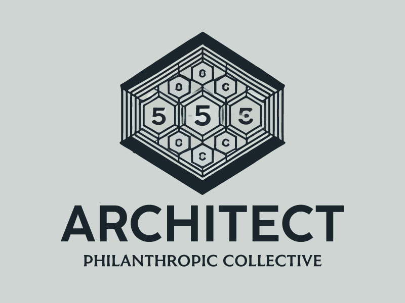 ARCHITECT Philanthropic Collective logo design by Rahul Biswas