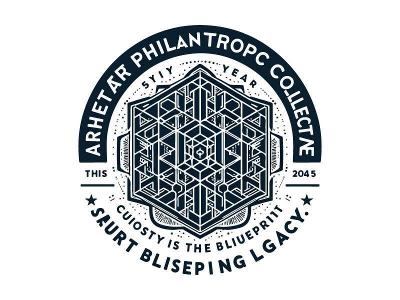 ARCHITECT Philanthropic Collective logo design by Rahul Biswas