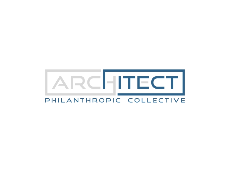 ARCHITECT Philanthropic Collective logo design by goblin