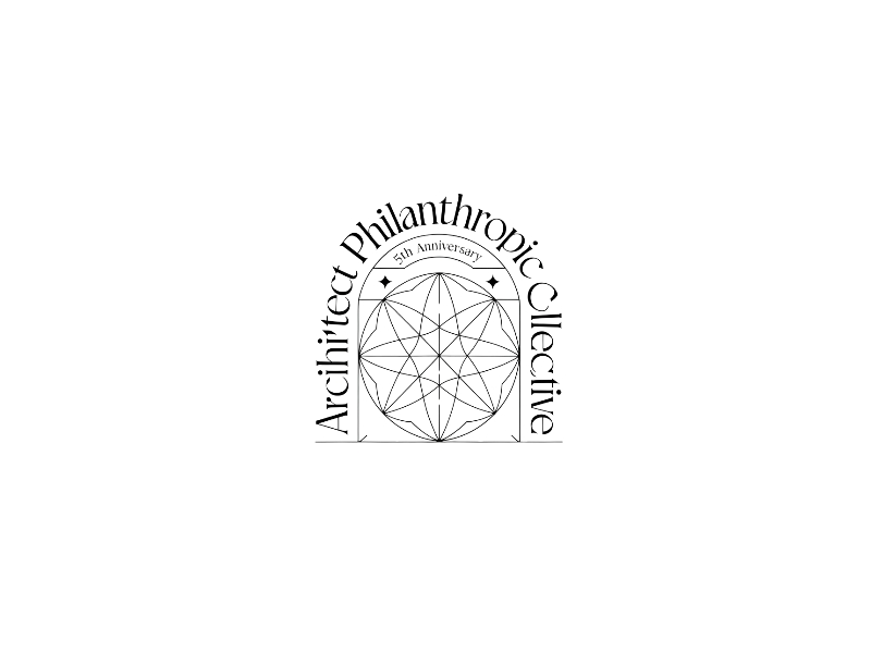 ARCHITECT Philanthropic Collective logo design by iffikhan