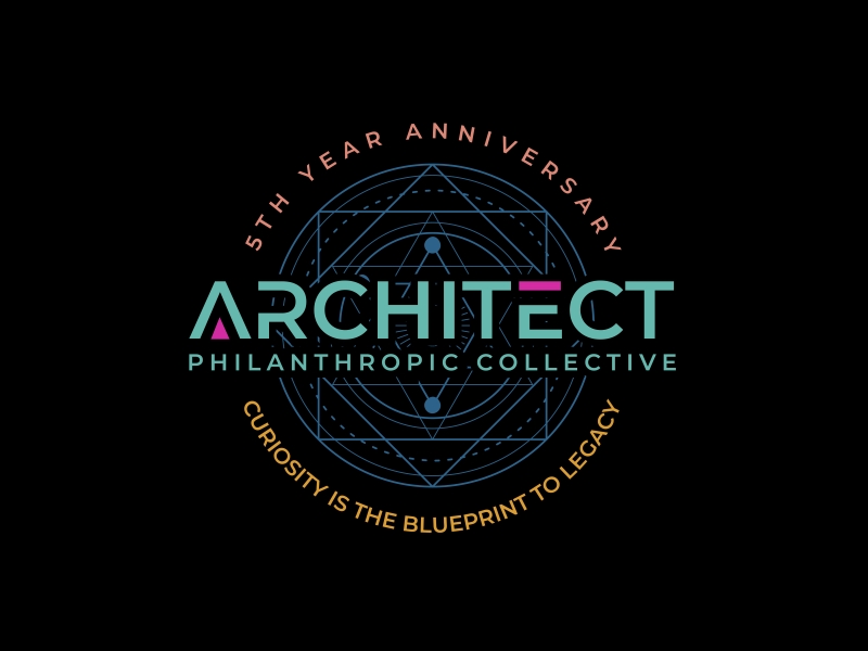 ARCHITECT Philanthropic Collective logo design by hasibhasan