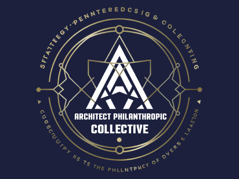 ARCHITECT Philanthropic Collective logo design by Crushboysourav