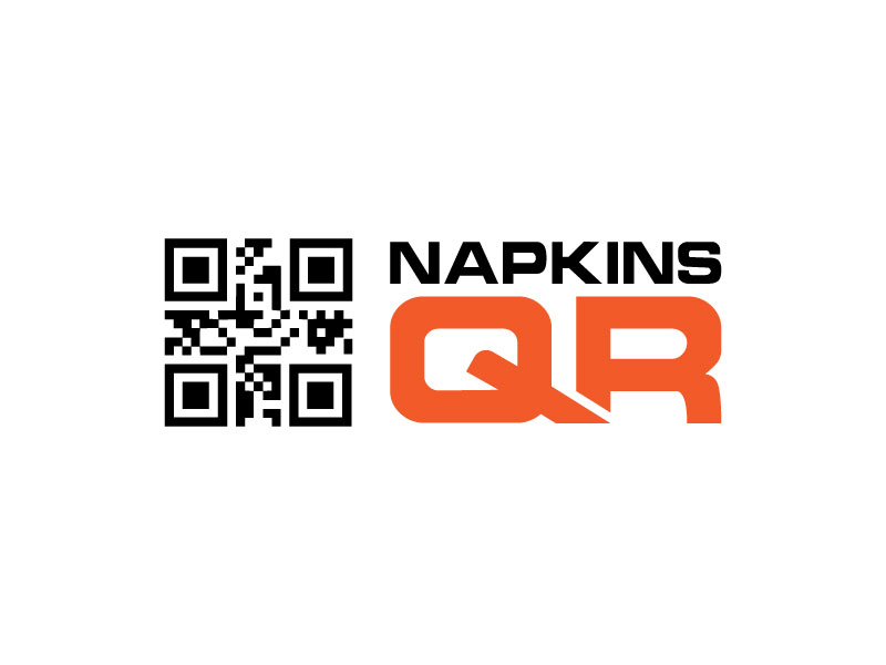 napkinsQR logo design by aryamaity