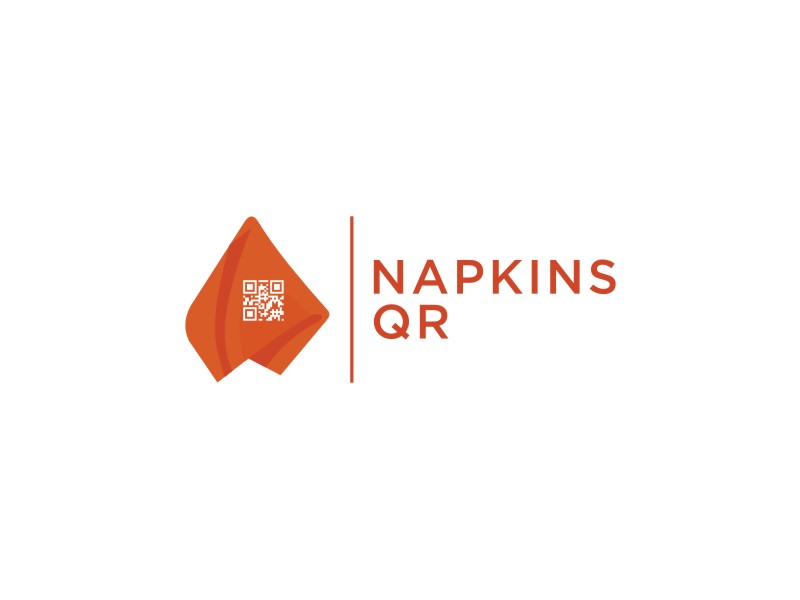 napkinsQR logo design by Artomoro