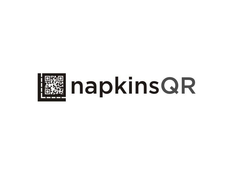 napkinsQR logo design by onie