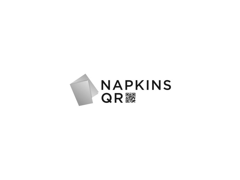 napkinsQR logo design by Artomoro