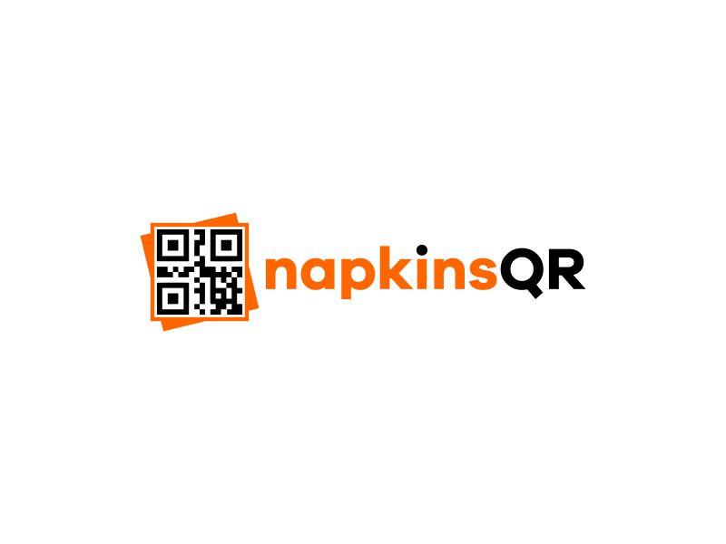 napkinsQR logo design by kaylee